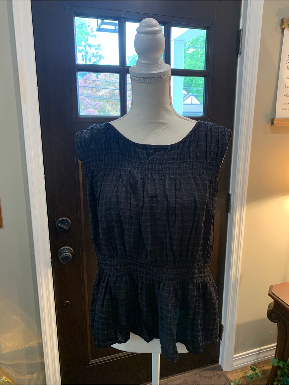 LOFT peplum top